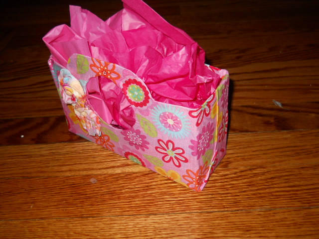 You are here A cereal box will come to the rescue as the support for my new organizer. The short side of the box will be the base of the organizer, and the front and back of the box will fold upwards to create the sides of the organizer, and will hold the pockets.
